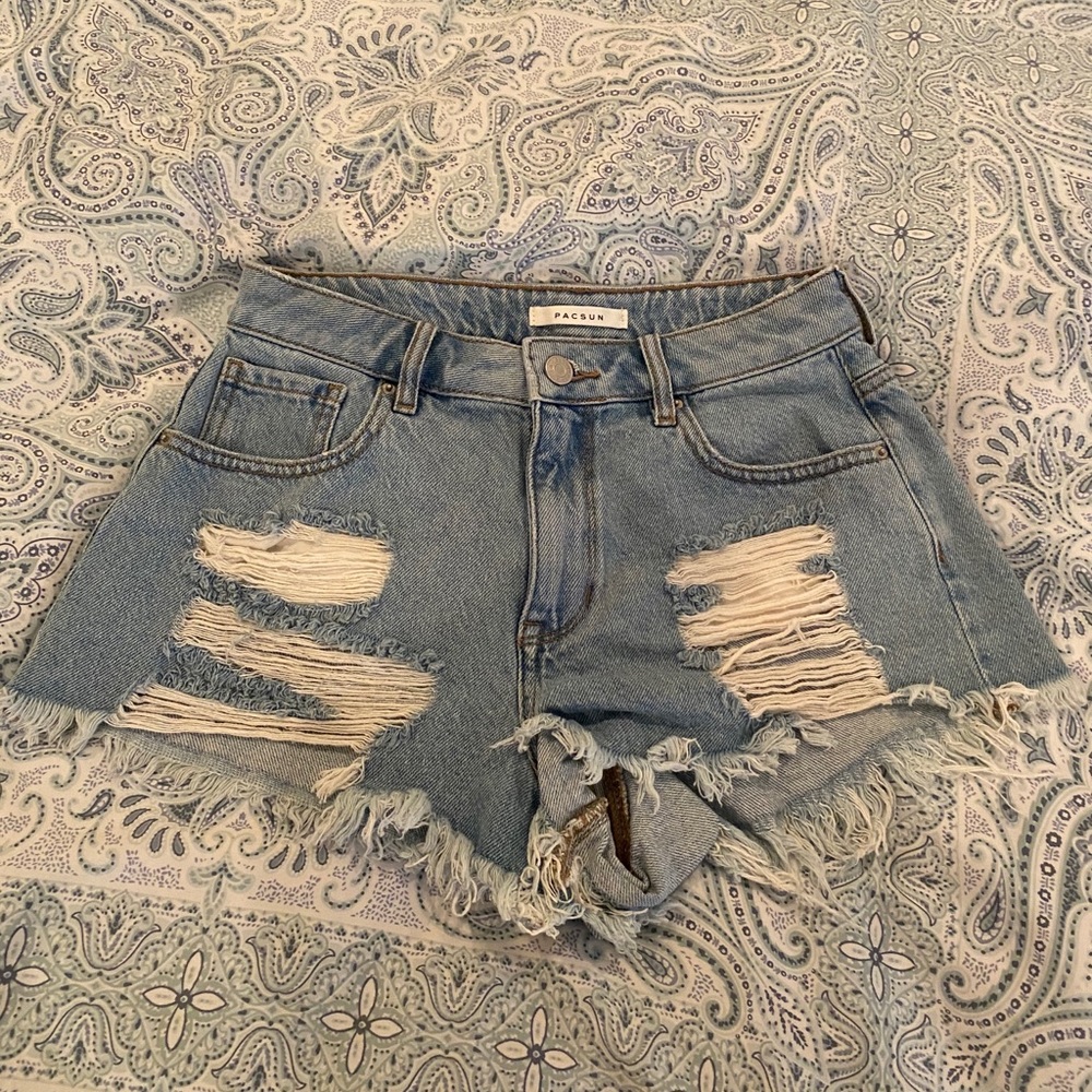 Pacsun High Rise Festival Shorts Size 26